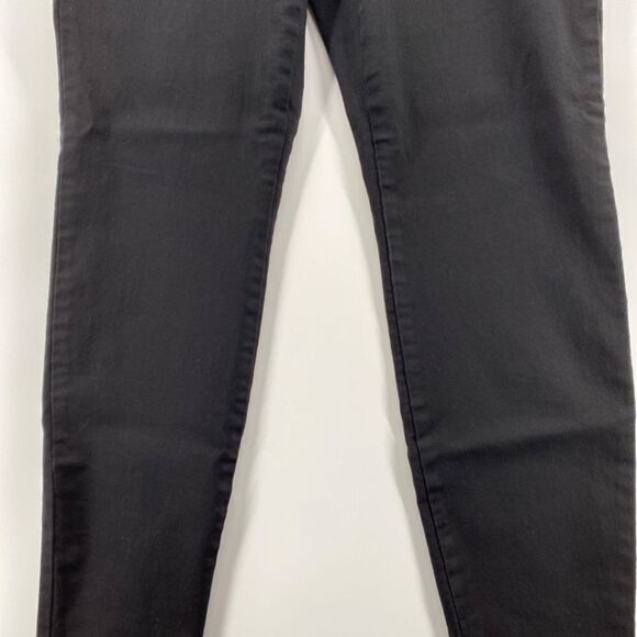 Reitmans R Jeans Womens Size 33 Black Denim 5 Pocket Slim Ankle Fit Stretch - Picture 3 of 13